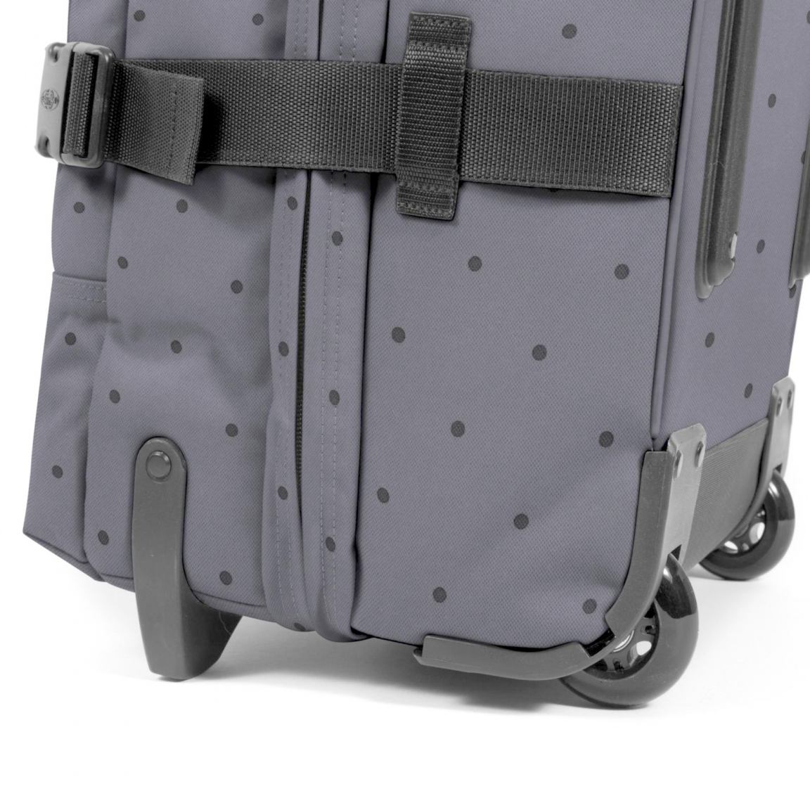 Eastpak Transverz L Rollentasche Dot Grey schwarze Punkte