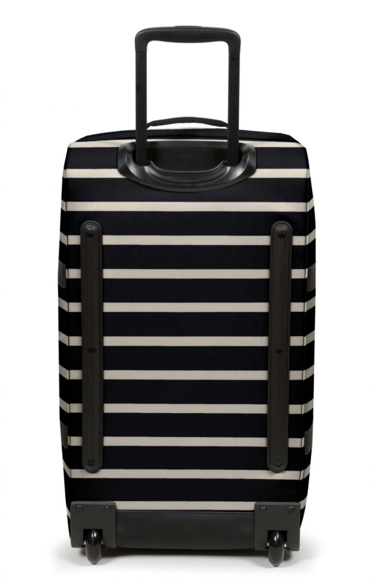 Eastpak Transverz M Rollentasche Gingham Stripe (Schwarz/Weiß)
