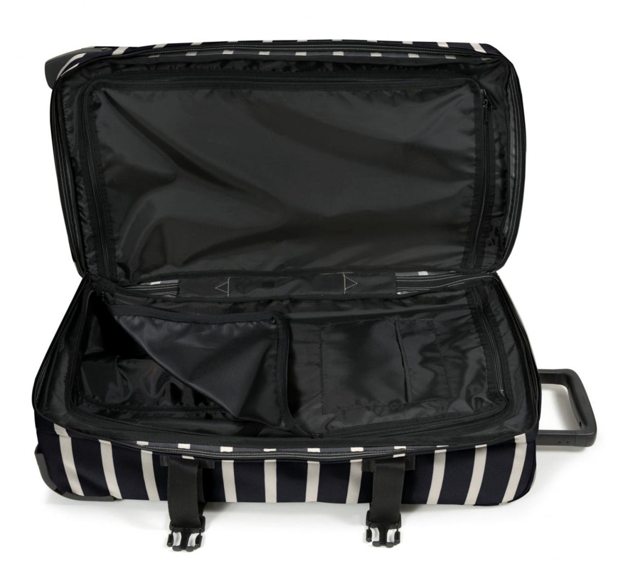 Eastpak Transverz M Rollentasche Gingham Stripe (Schwarz/Weiß)