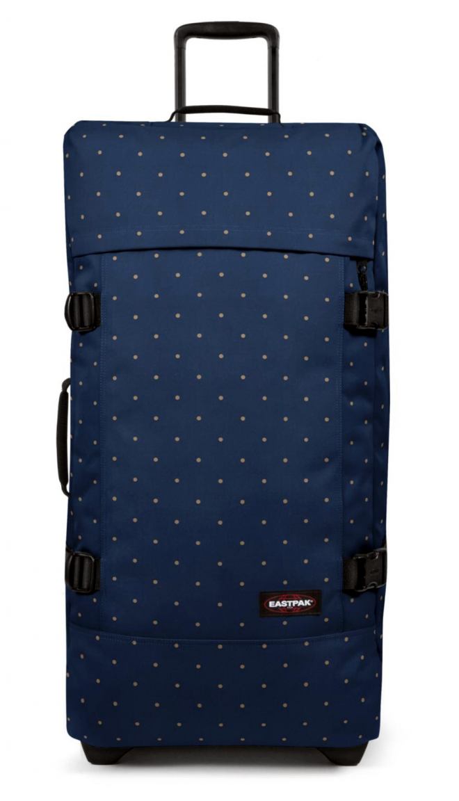 Eastpak TransverzL Rollentasche Dot Blue Graue Punkte