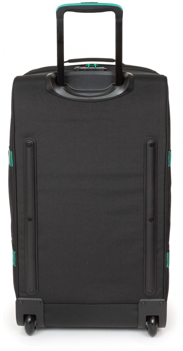 Eastpak Tranverz Kontrast Stripe Black schwarz grün Reisetasche Trolley L