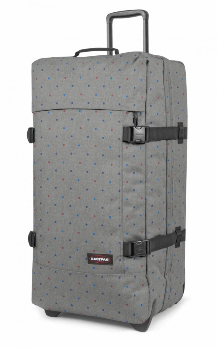 Eastpak Tranverz L Koffertasche Trio Dots Punkte Grau