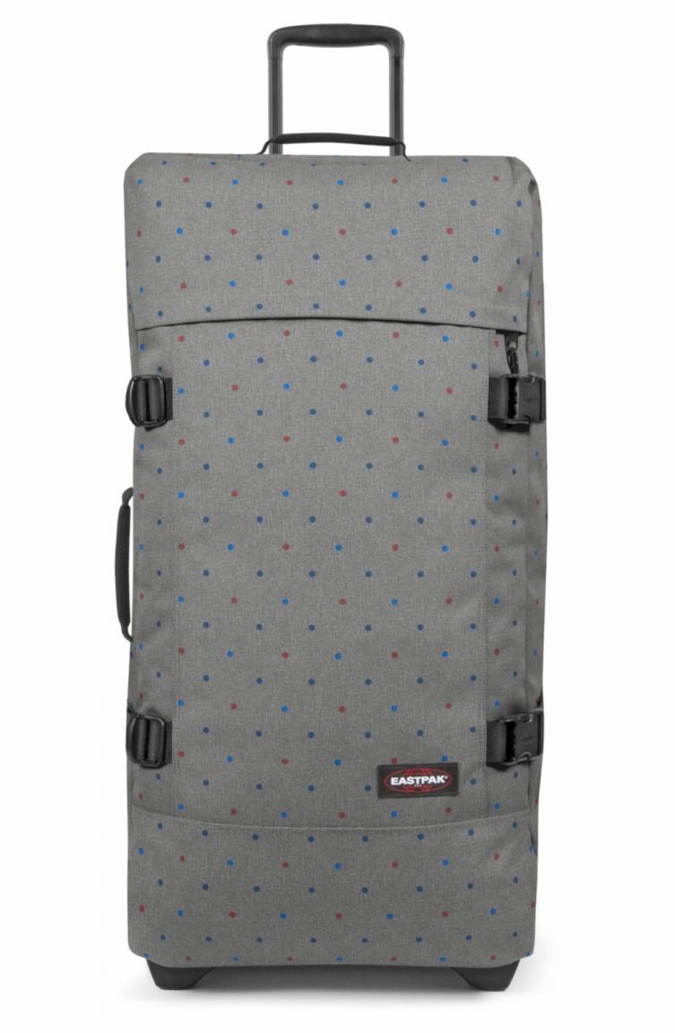 Eastpak Tranverz L Koffertasche Trio Dots Punkte Grau