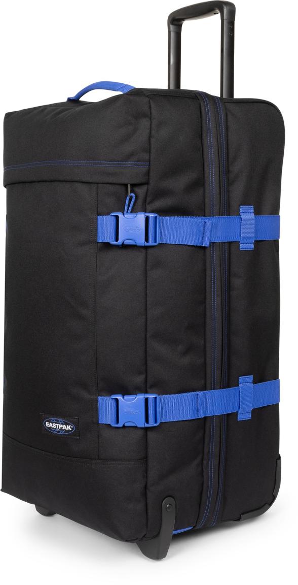 Eastpak Tranverz L Rollenreisetasche Kontrast Black Blue - Schwarz