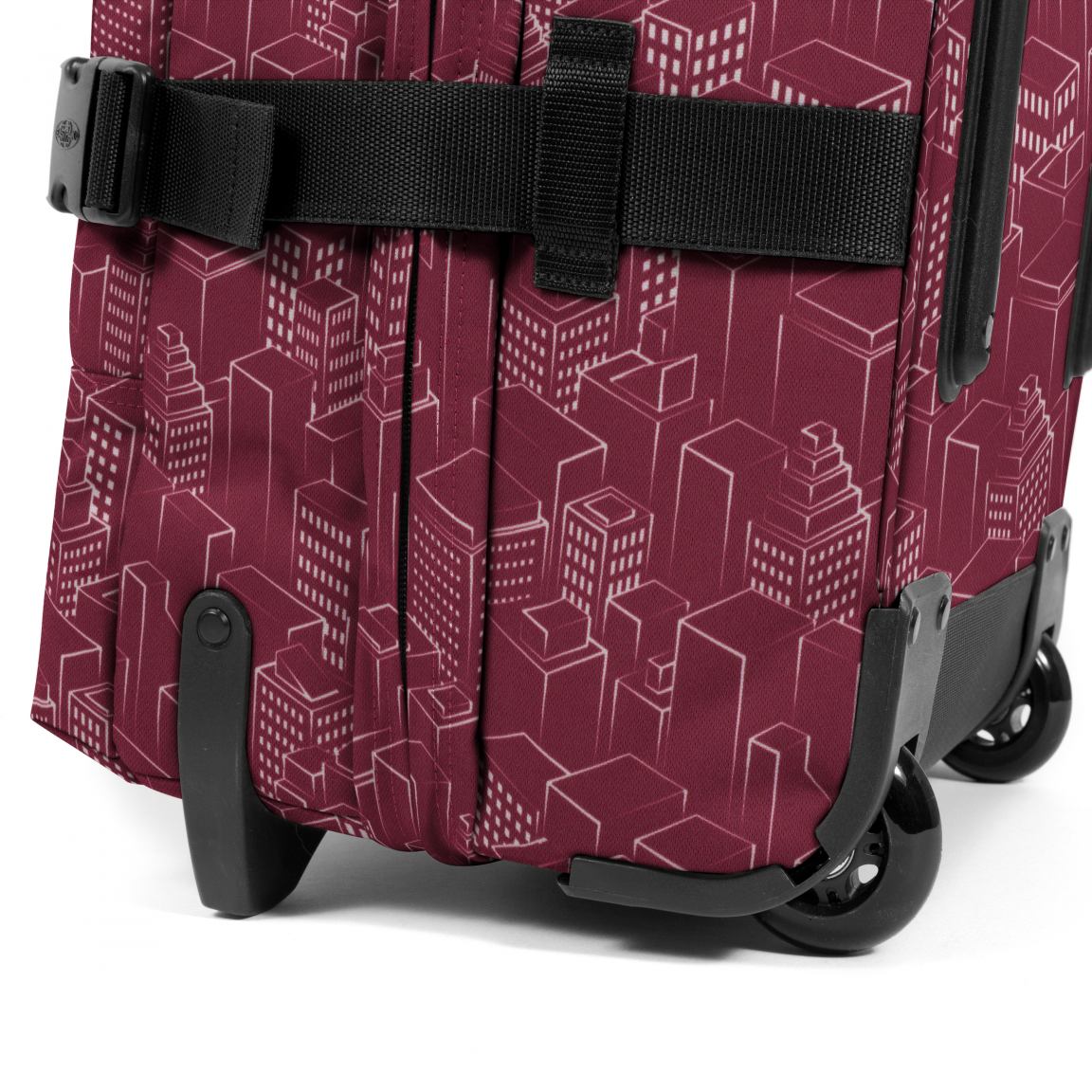 Eastpak Tranverz M Reisetasche Merlot Blocks Rot