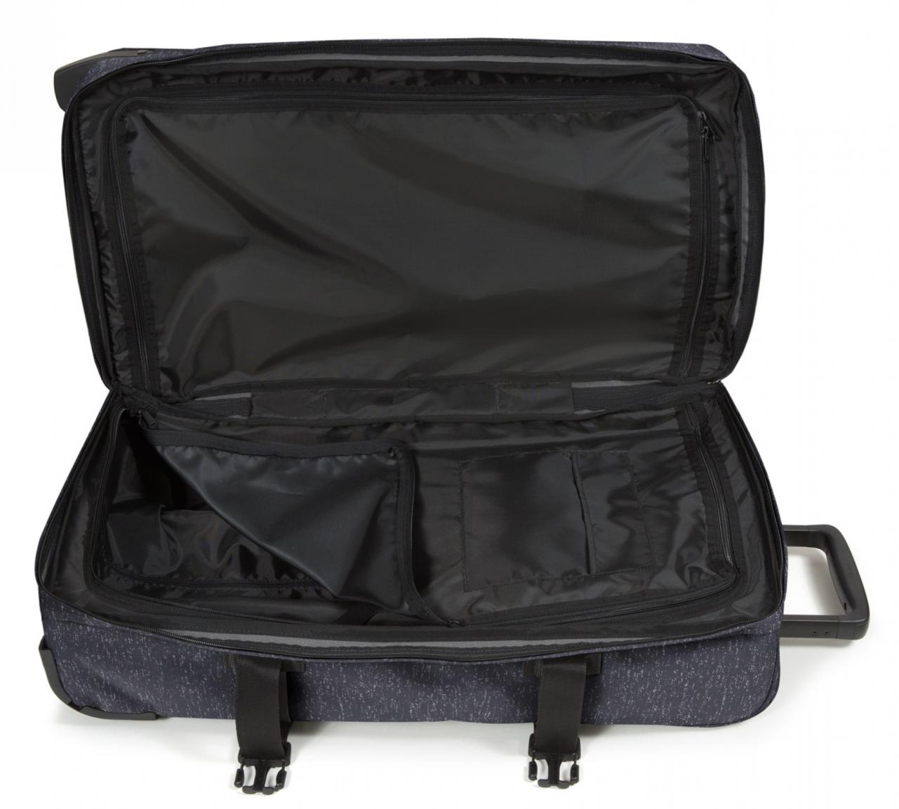 Eastpak Tranverz M Rollentasche Melange Print Dot grau Punkte