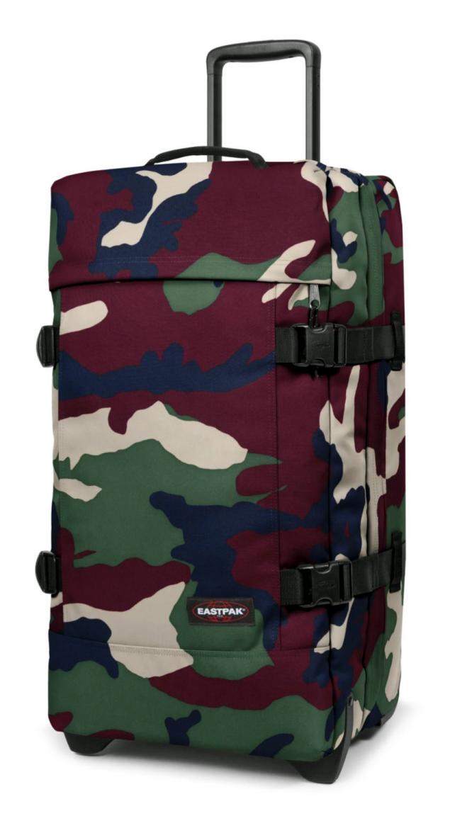 Eastpak Tranverz M Trolleytasche Camo Green Rot