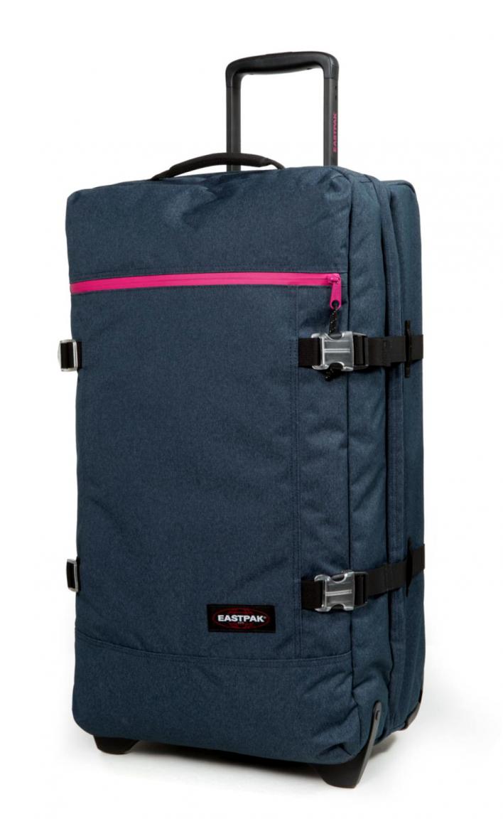 Eastpak Tranverz M Trolleytasche Frosted Navy Blau Pink