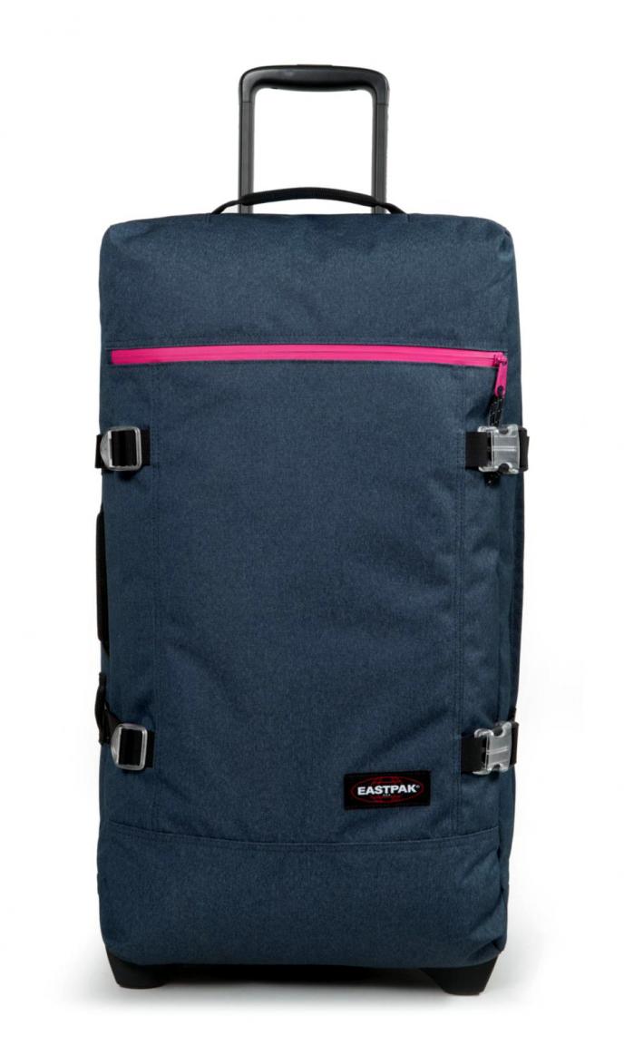 Eastpak Tranverz M Trolleytasche Frosted Navy Blau Pink