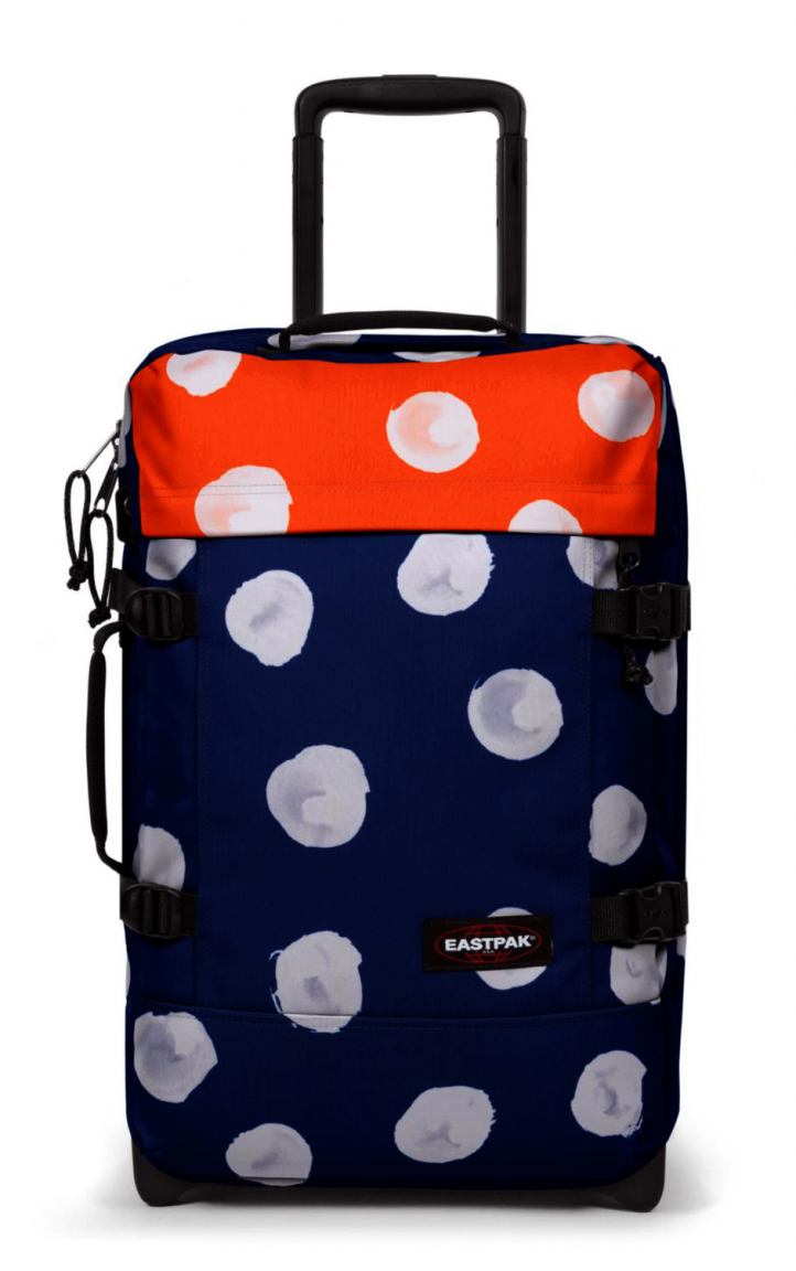 Eastpak Tranverz S Boardcase Koffertasche Dots XL Punkte Blau