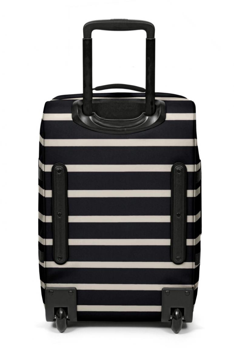 Eastpak Tranverz S Boardcase Rollentasche Schwarz/Weiß Streifen