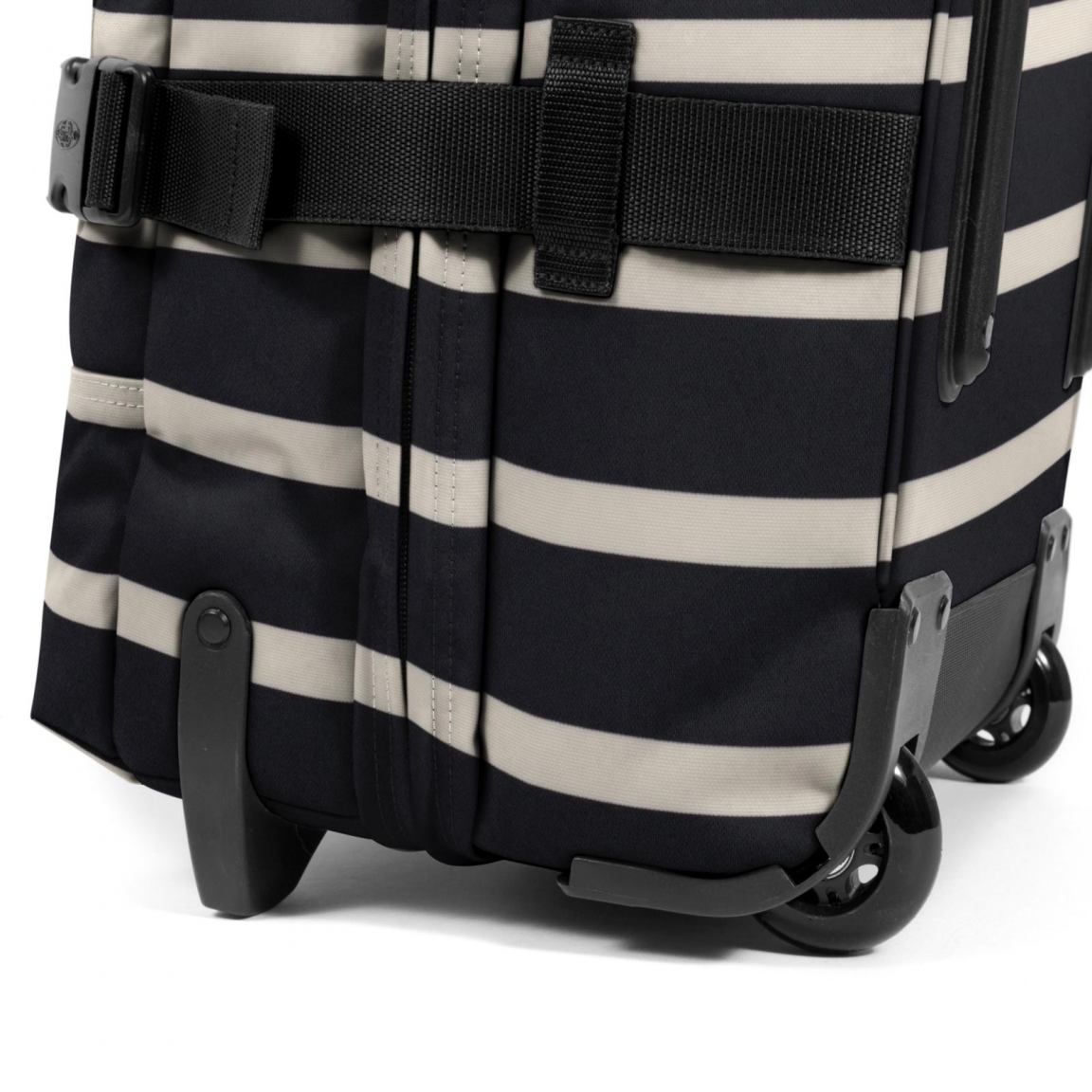 Eastpak Tranverz S Boardcase Rollentasche Schwarz/Weiß Streifen