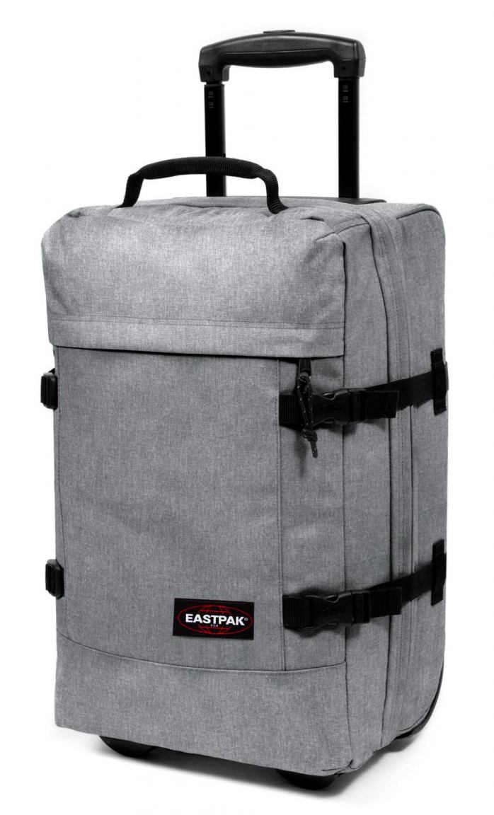Eastpak Tranverz S Handgepäck Rollentasche Sunday Grey Grau