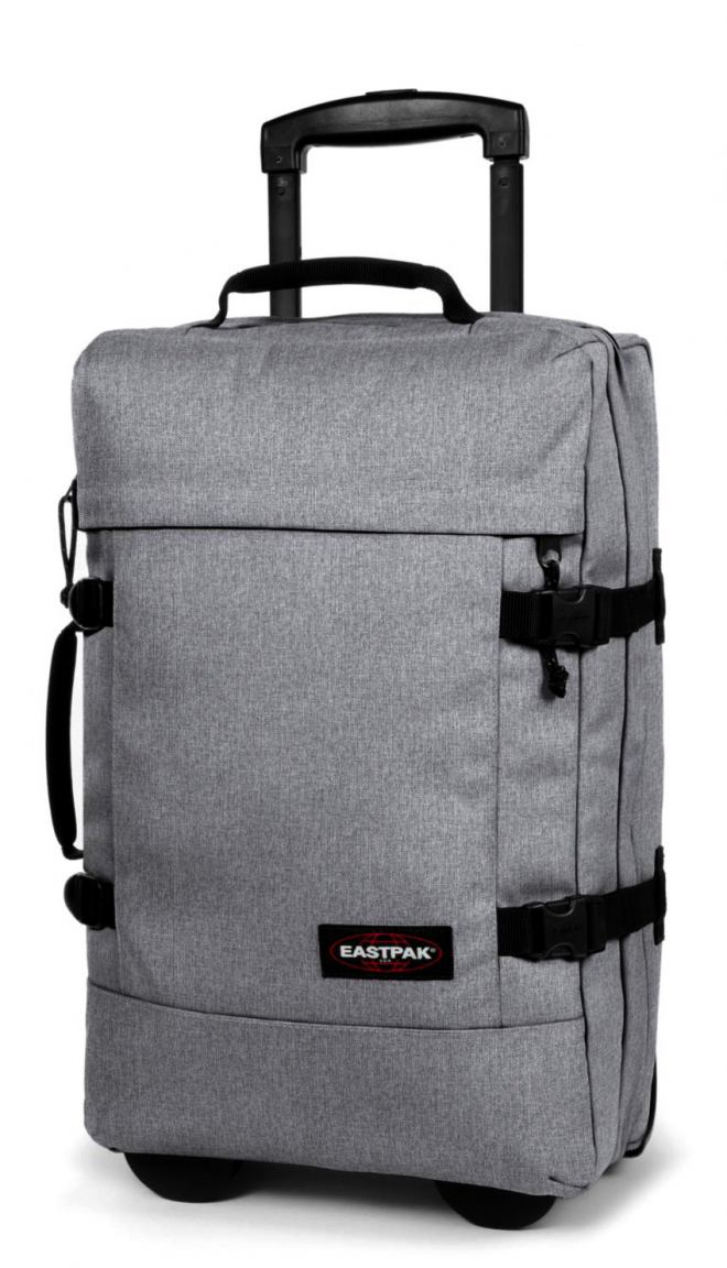 Eastpak Tranverz S Handgepäck Rollentasche Sunday Grey Grau