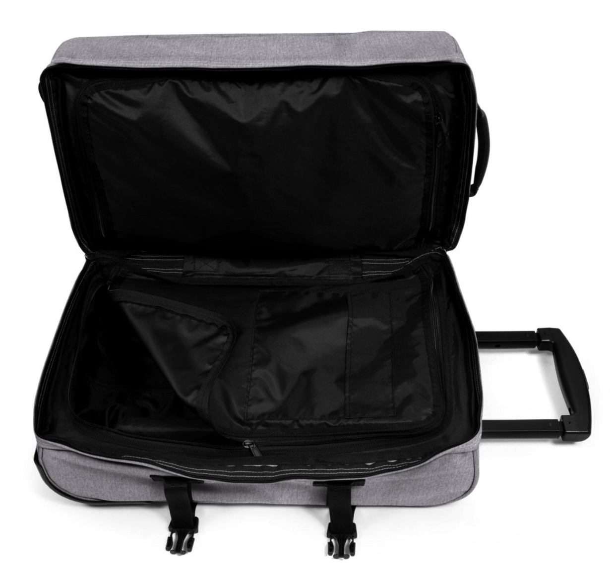 Eastpak Tranverz S Handgepäck Rollentasche Sunday Grey Grau