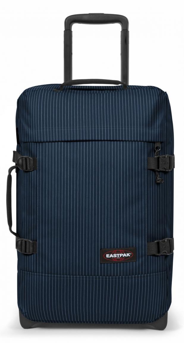 Eastpak Tranverz S Kabinentrolley Ministripe blau Nadelstreifen