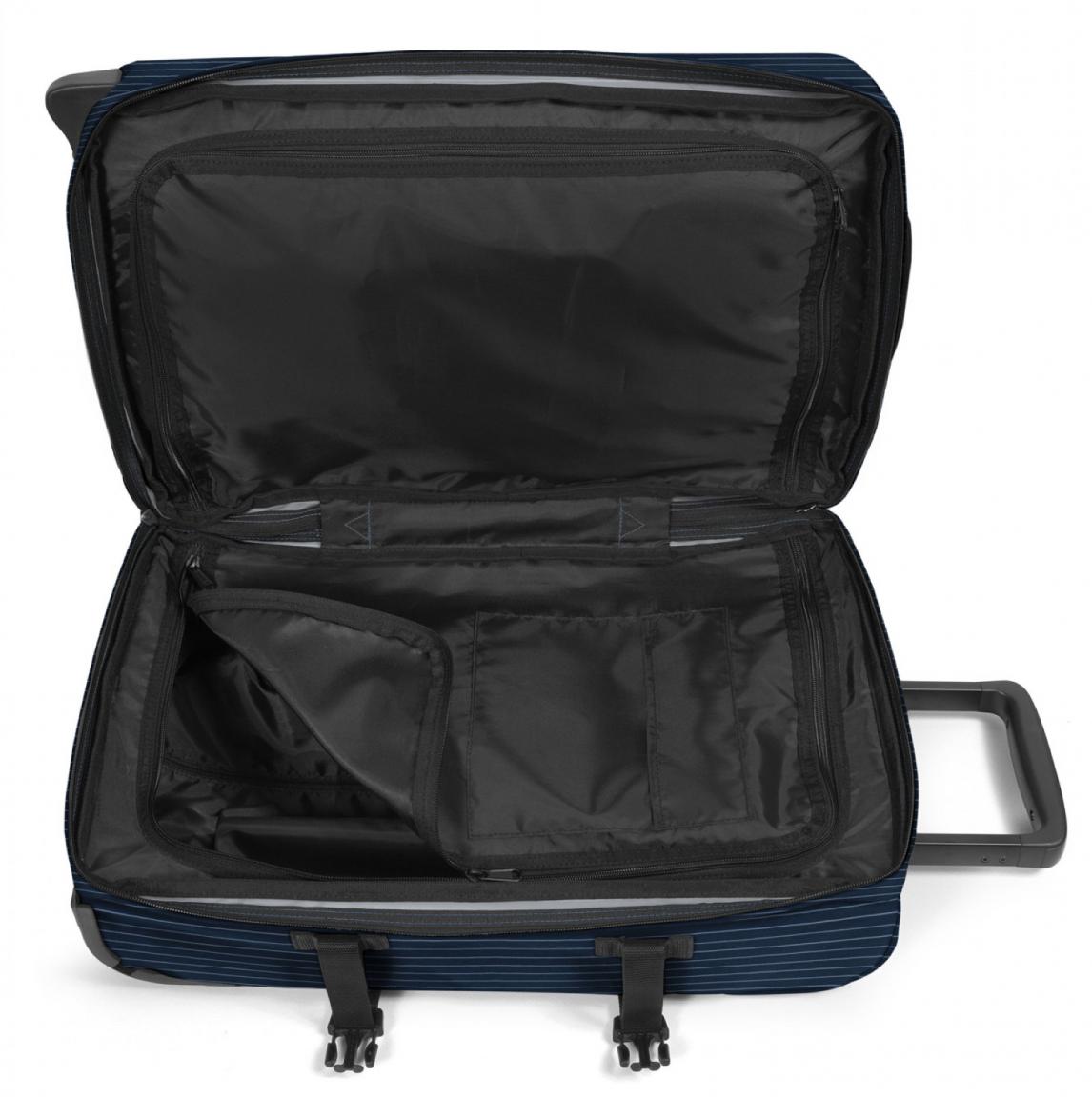 Eastpak Tranverz S Kabinentrolley Ministripe blau Nadelstreifen