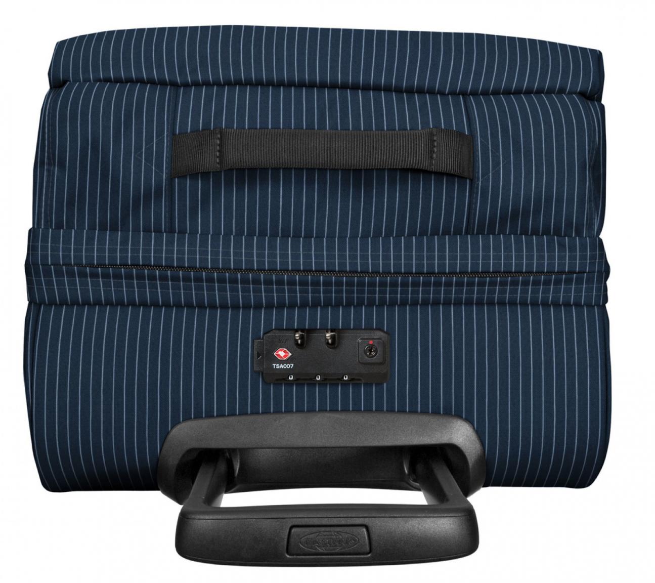 Eastpak Tranverz S Kabinentrolley Ministripe blau Nadelstreifen