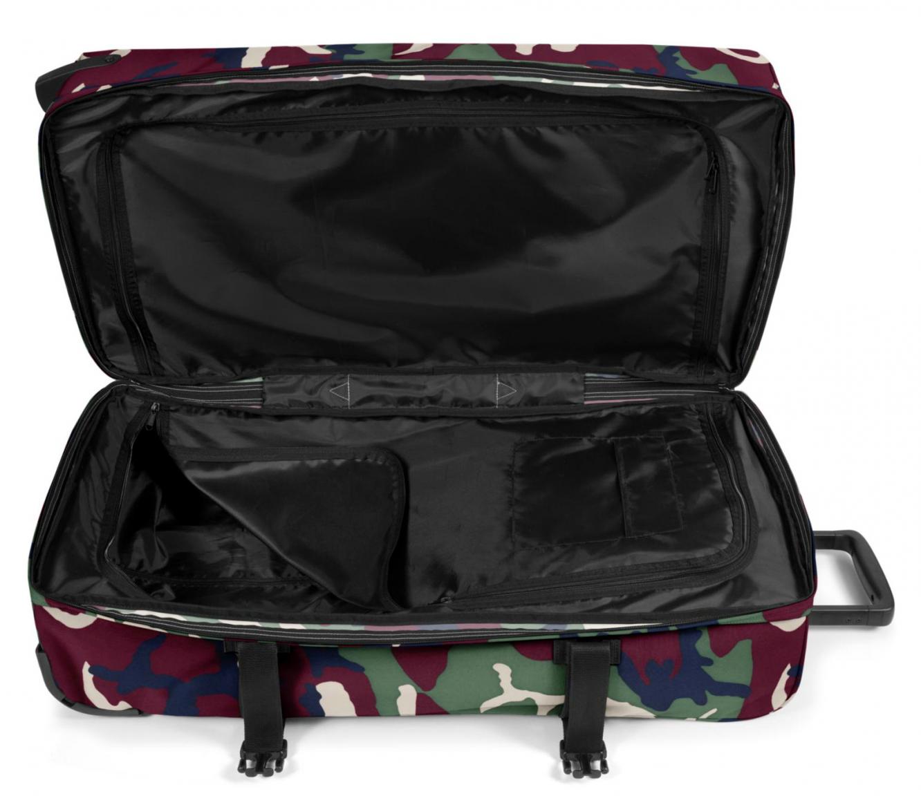 Eastpak TranverzL Koffertasche Camo Green Camoflage Rot