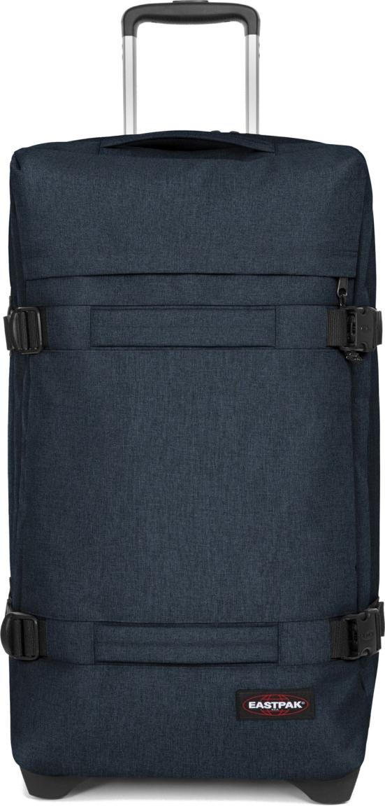 Eastpak Triple Denim Blau Transitr Large Reisetasche mit Rollen groß