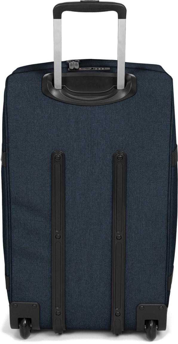 Eastpak Triple Denim Blau Transitr Large Reisetasche mit Rollen groß
