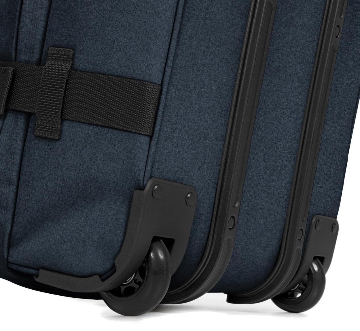 Eastpak Triple Denim Blau Transitr Large Reisetasche mit Rollen groß