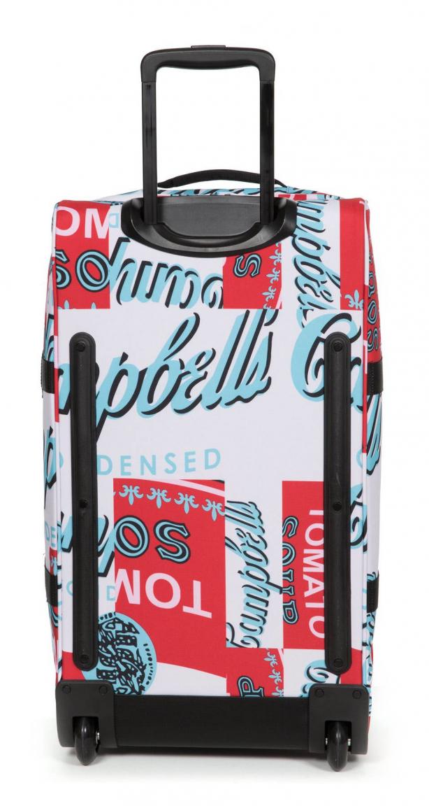 Eastpak Trolley Tranverz M Tomato Andy Warhol weiß rot Dose