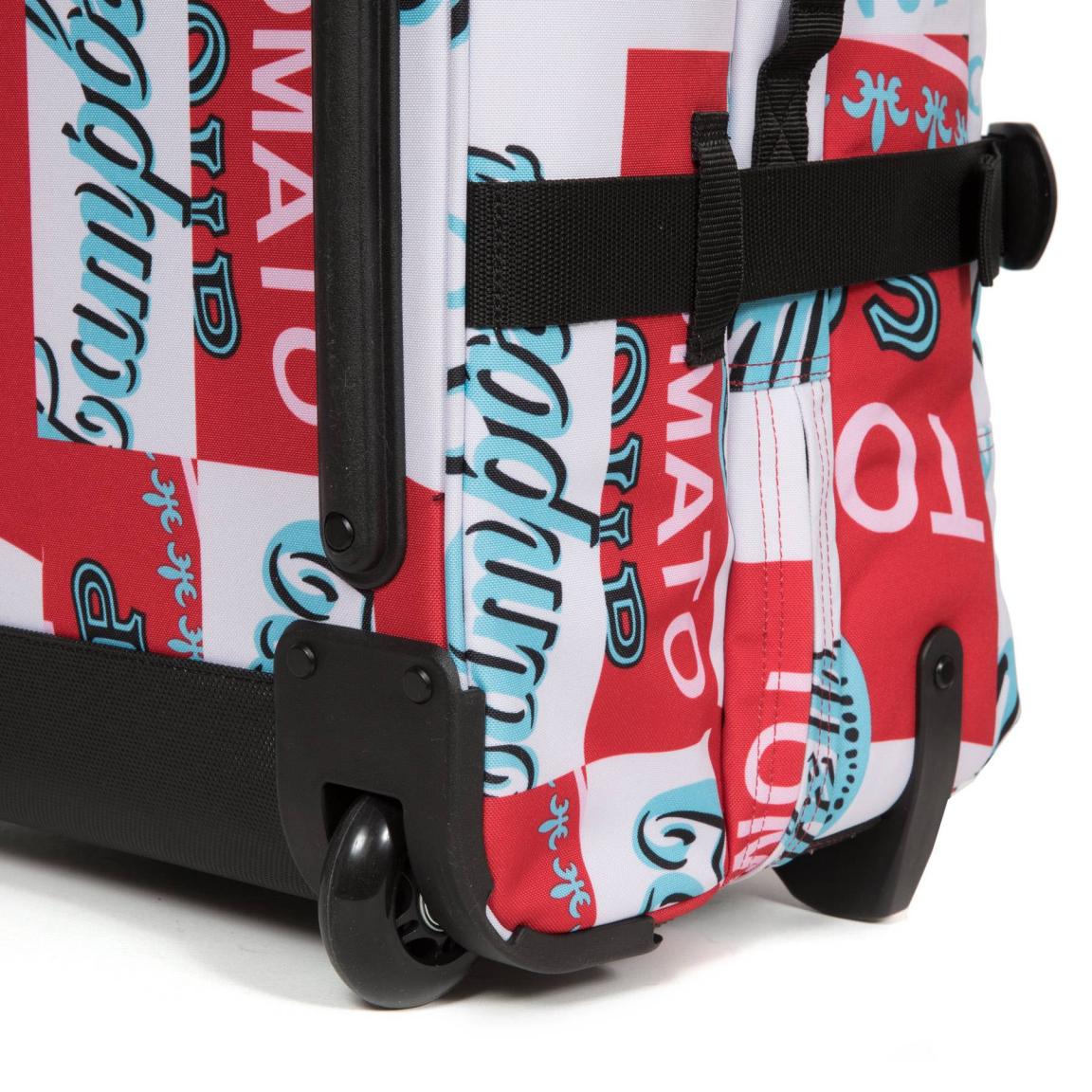 Eastpak Trolley Tranverz M Tomato Andy Warhol weiß rot Dose