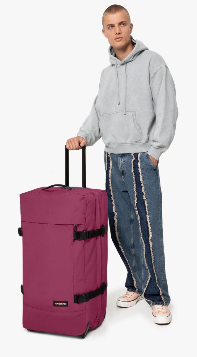 Eastpak Trolleytasche Tranverz L Wine Burgundy TSA