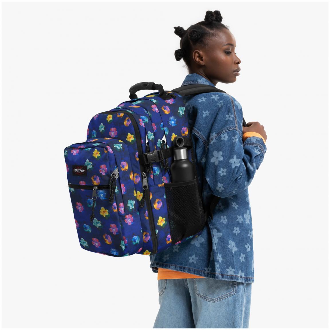Eastpak Tutor Schulrucksack Mädchen Flowerblue Laptopfach