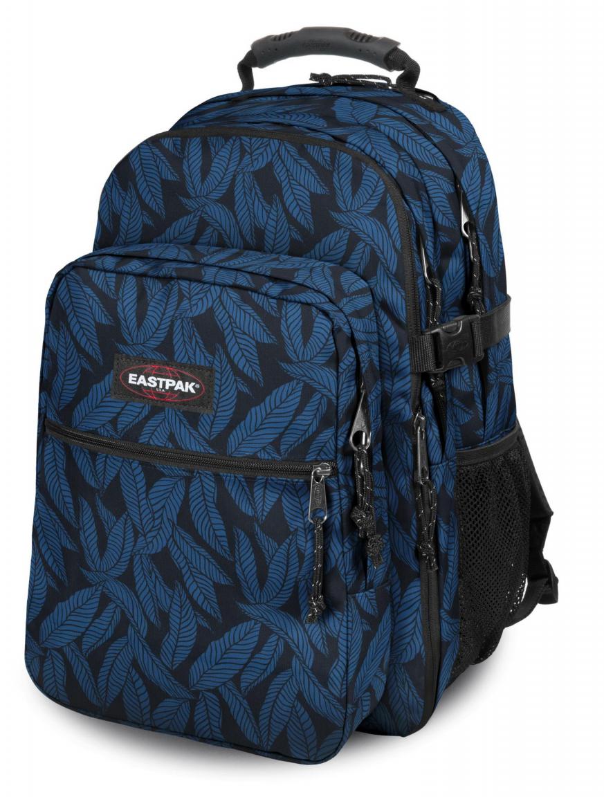 Eastpak Tutor Unitasche Rucksack Blätter blau schwarz