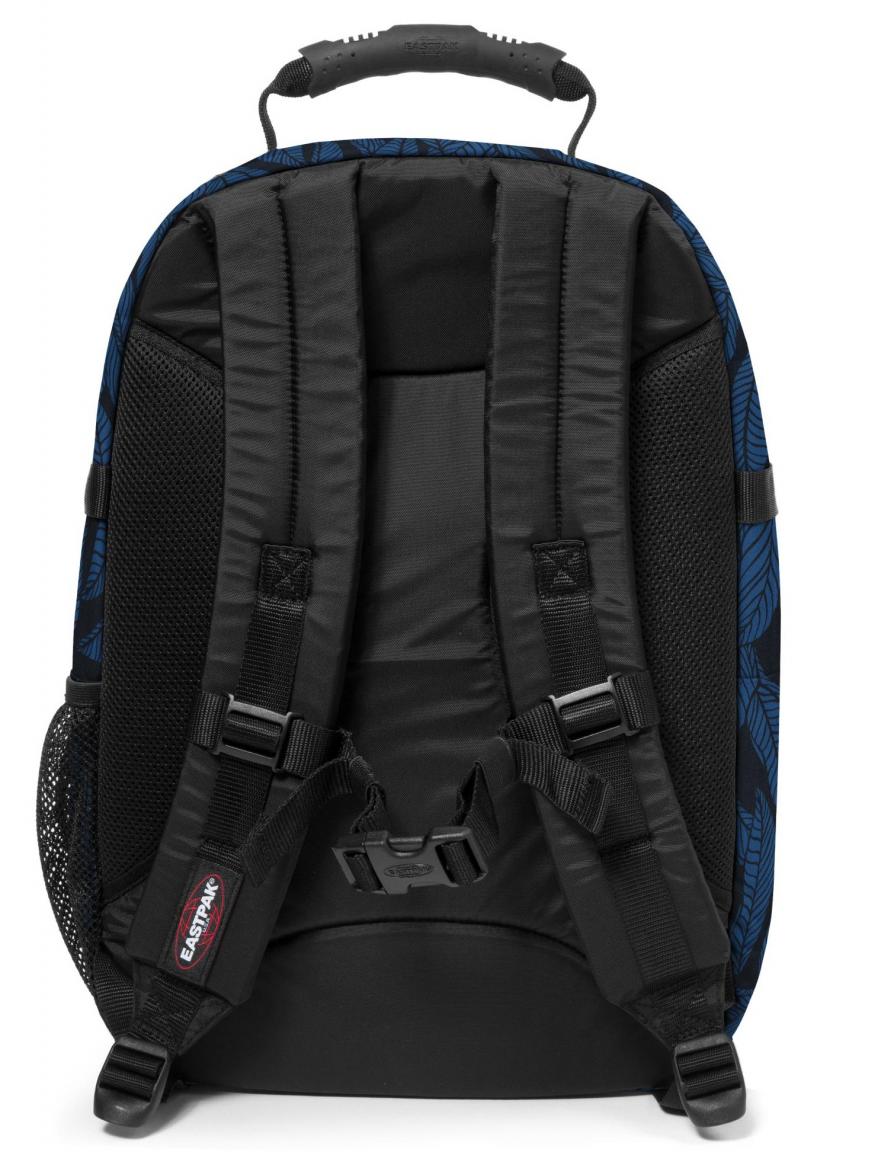 Eastpak Tutor Unitasche Rucksack Blätter blau schwarz