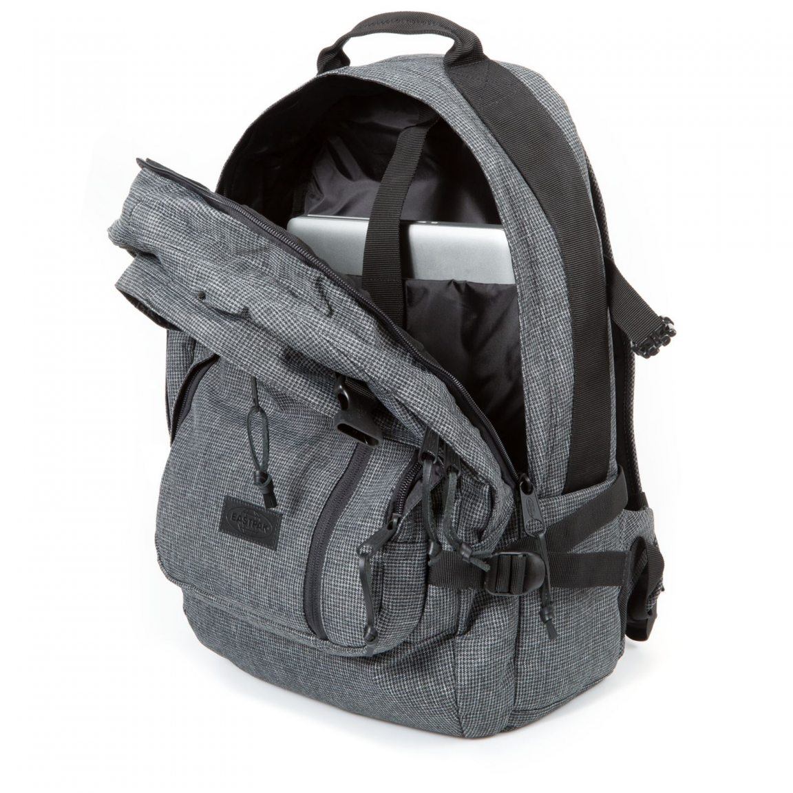 Eastpak Volker Rucksack für die Uni Ash Blend grau schwarz