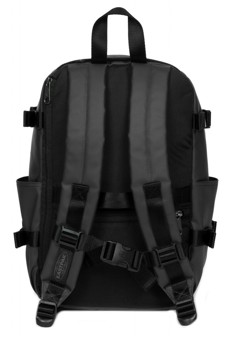 Eastpak beschichteter Handgepäck Rucksack Cabin PakR Tarp Black