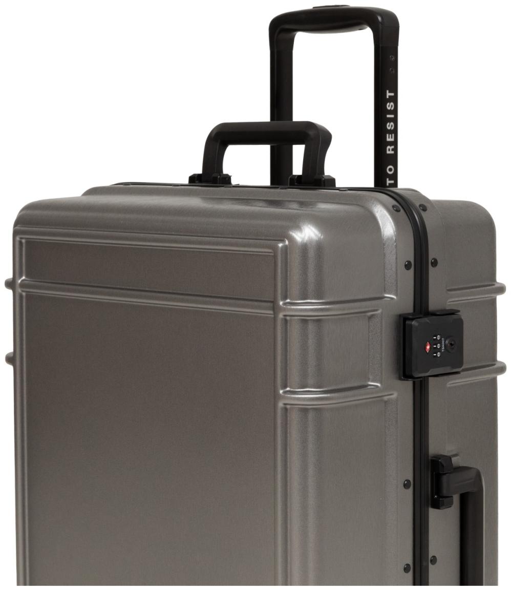 Eastpak großer Flugtrolley ResistR L 78cm Brushed Metal dunkelgrau
