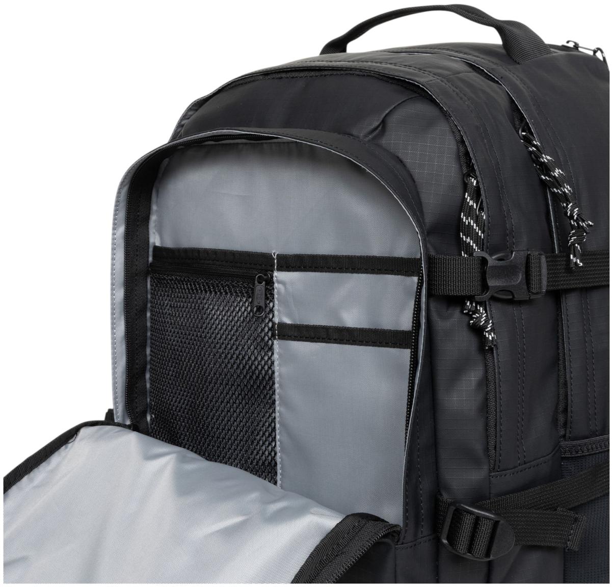 Eastpak wasserabweisender Tagesrucksack Ripstop Black Coat