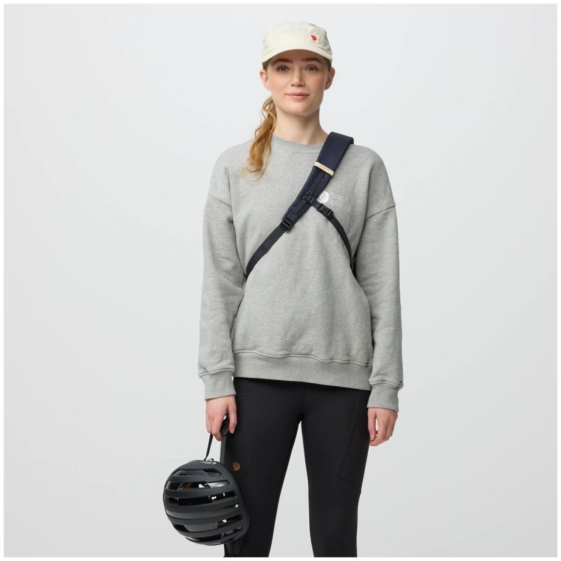 Ein Schulter Rucksack Skule Sling 6 FJÄLLRÄVEN Navy