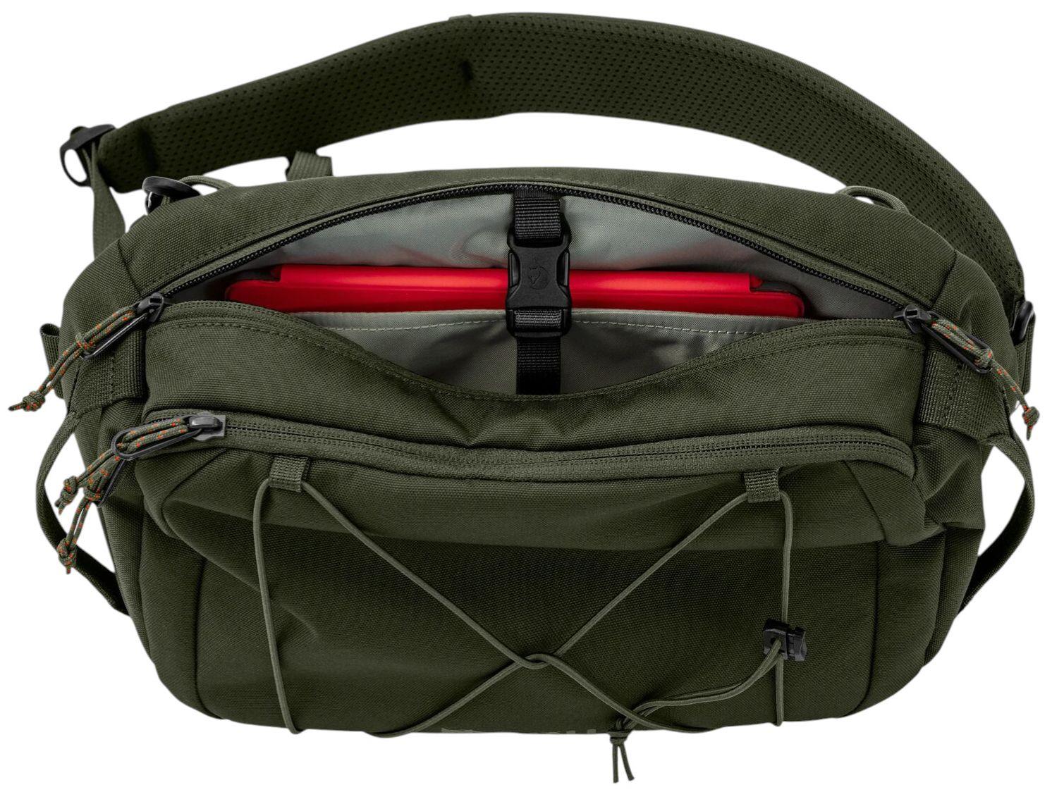 Ein Schulter Rucksack Skule Sling 6 FJÄLLRÄVEN Navy