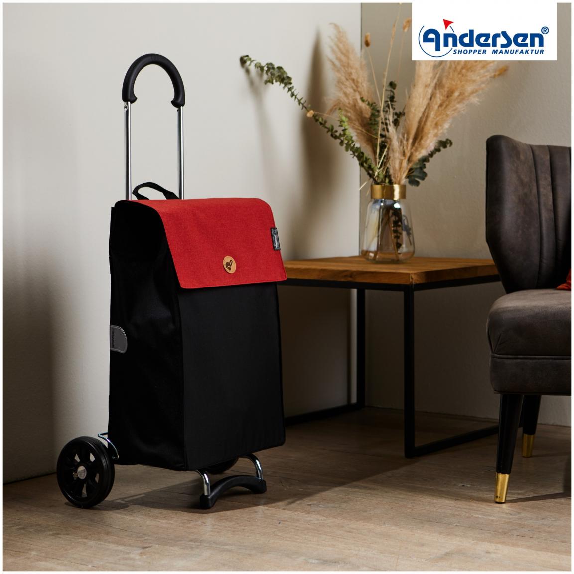 Einkaufstrolley Andersen Scala Shopper Hera Rot 