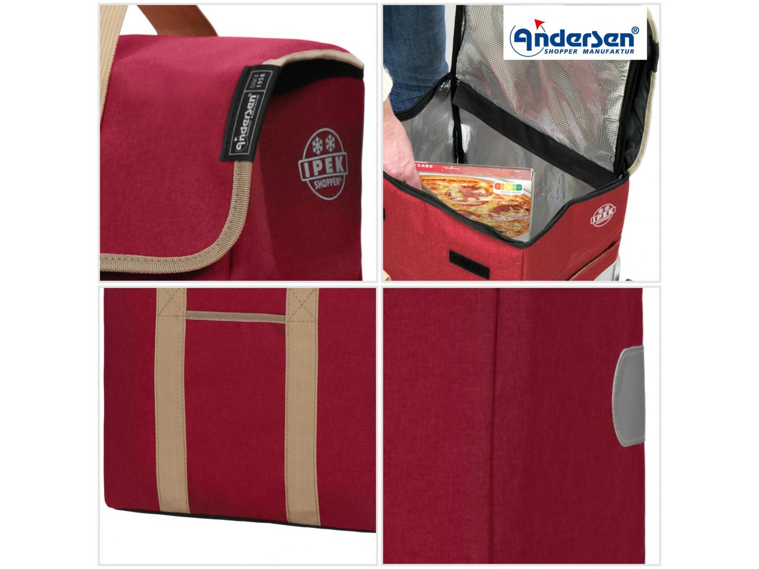 Einkaufswagen Royal Shopper Ipek Mi Rot Andersen Isoliertasche