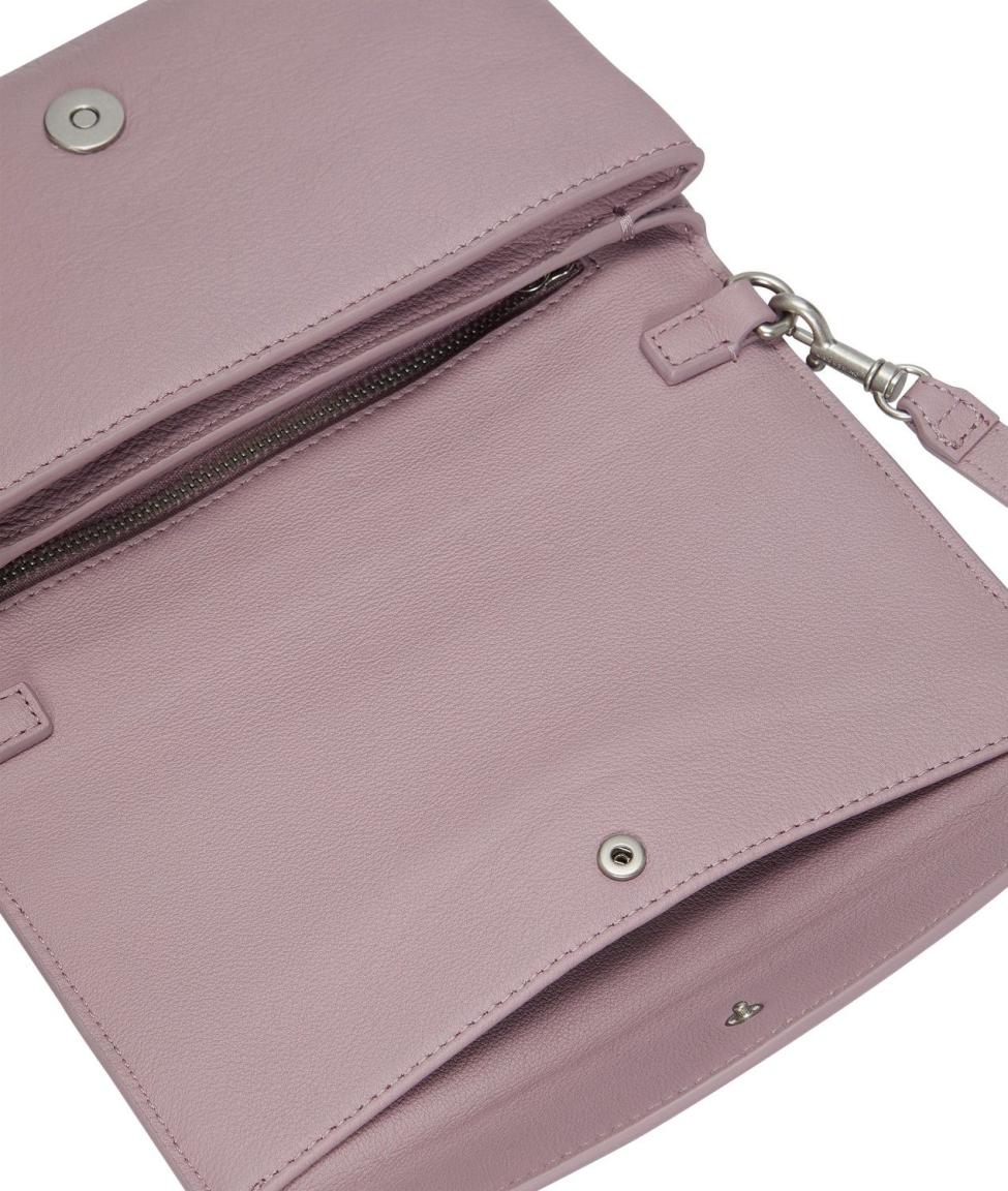 Elouise Clutch S Liebeskind Berlin Pale Lavender Flieder Ledertasche