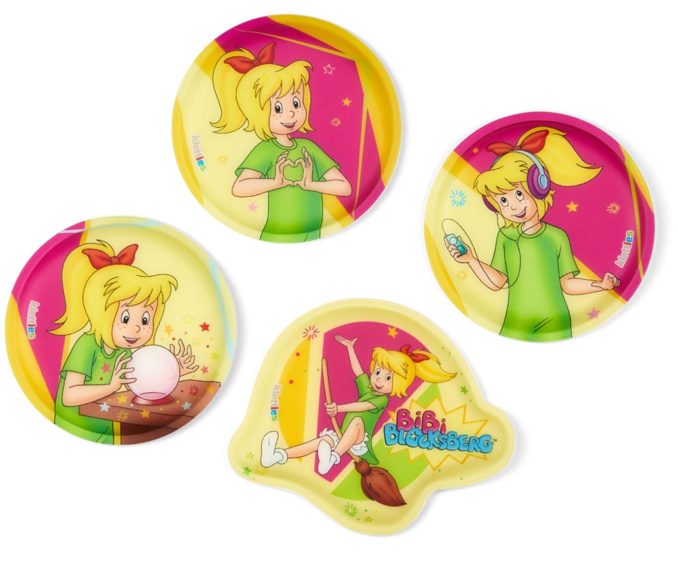 Ergobag Bärhext Schultaschenset Bibi Blocksberg hellblau Sterne