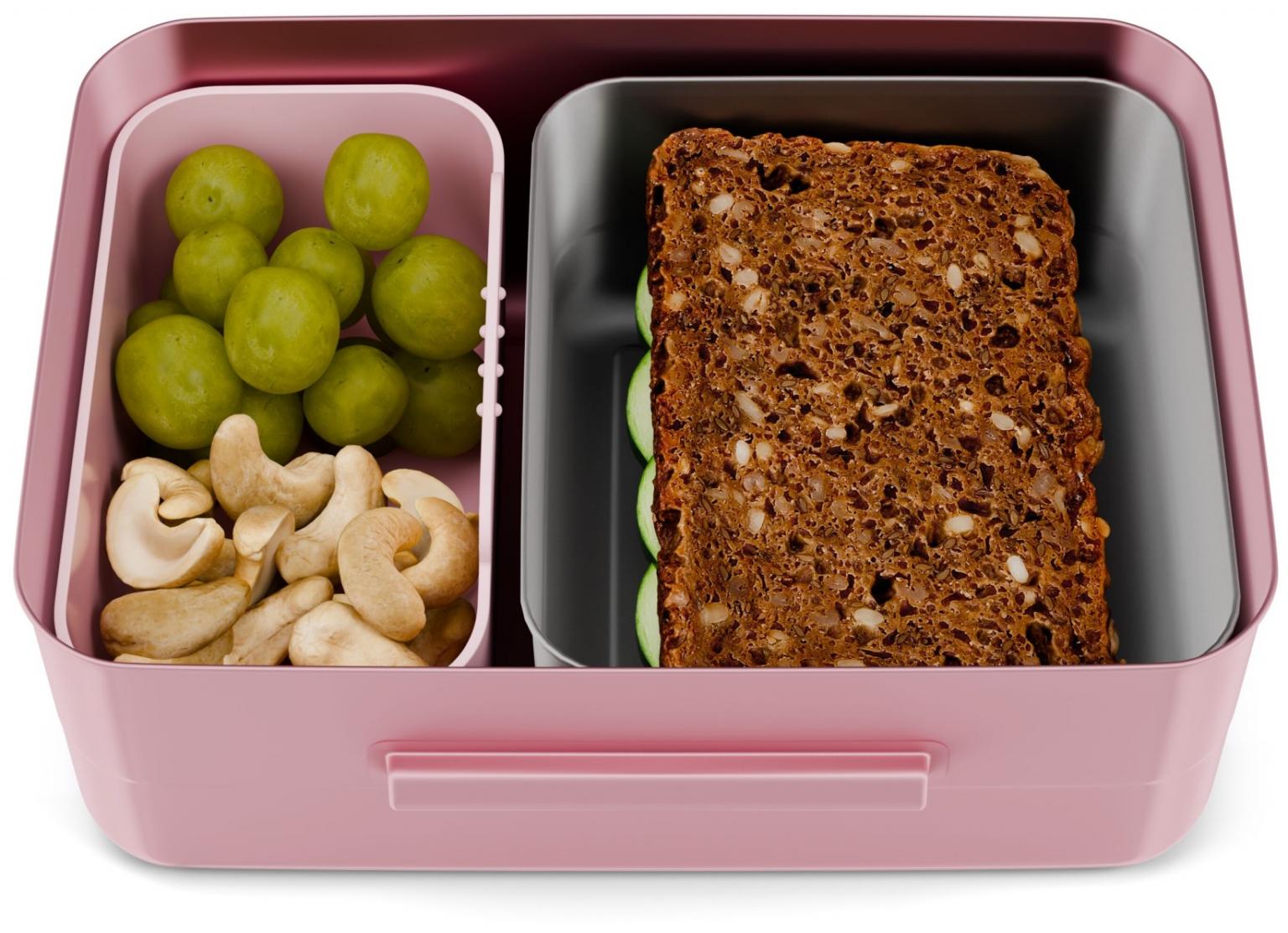 Ergobag Brotdose Edelstahl Einhorn rosa Snackbox