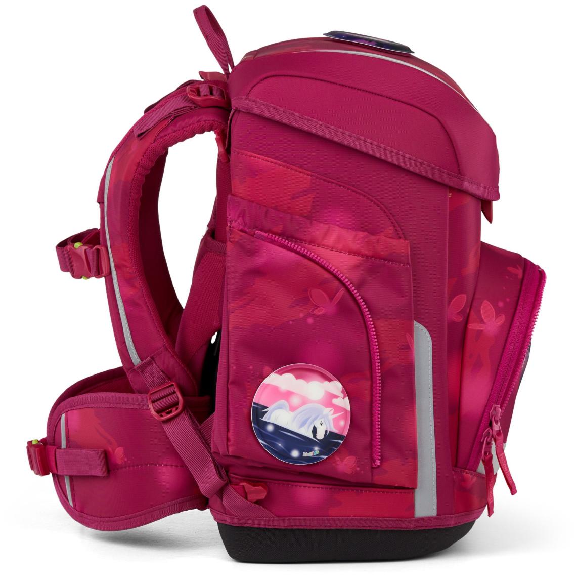 Ergobag Cubo MondzauBär Schulranzen Set Einhörner