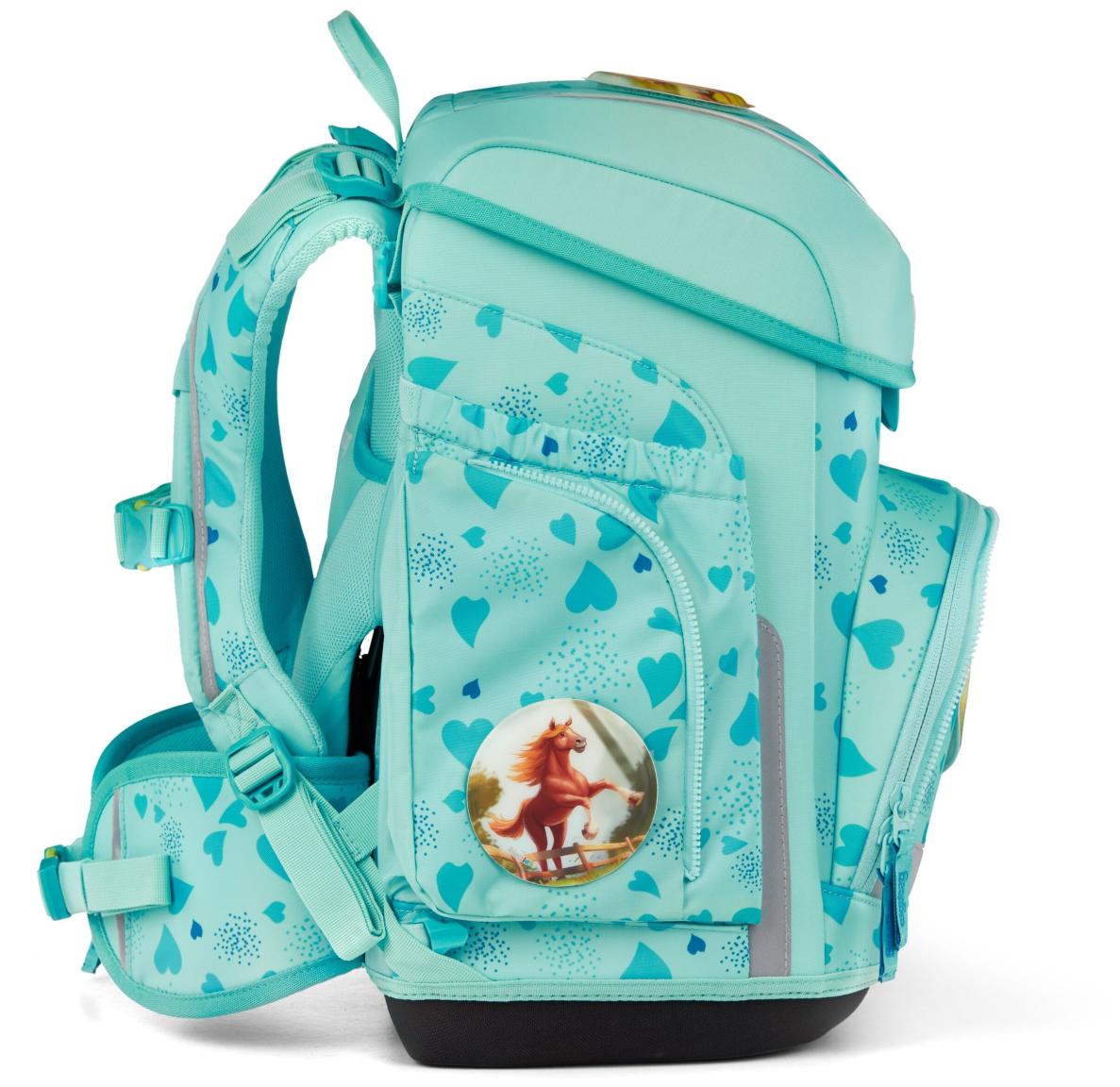 Ergobag Cubo Schulranzen Set ReitBärtraum - Pferde