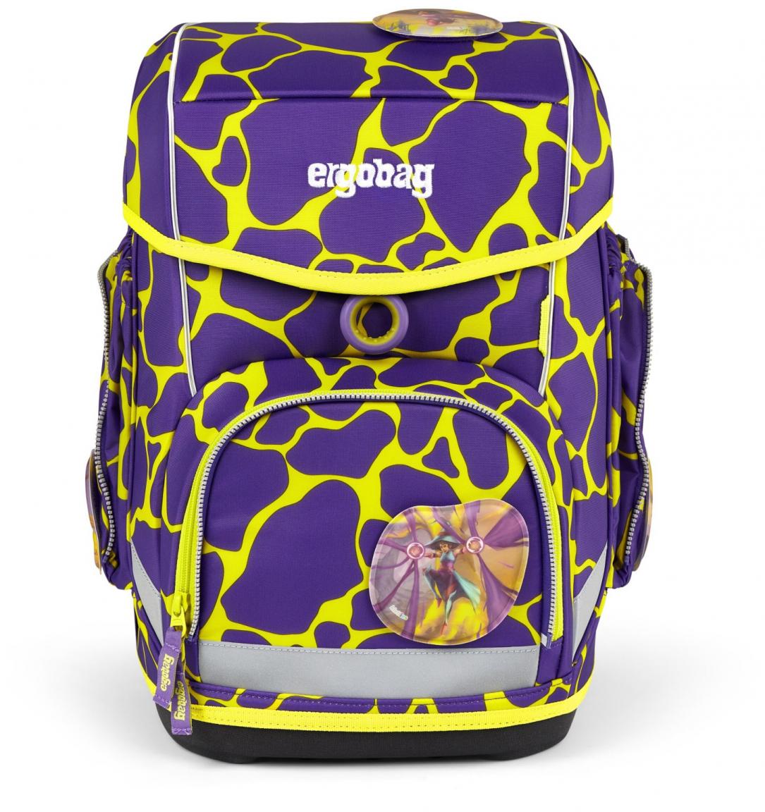 Ergobag Cubo SuBärkraft gelb lila Rucksackset Grundschule
