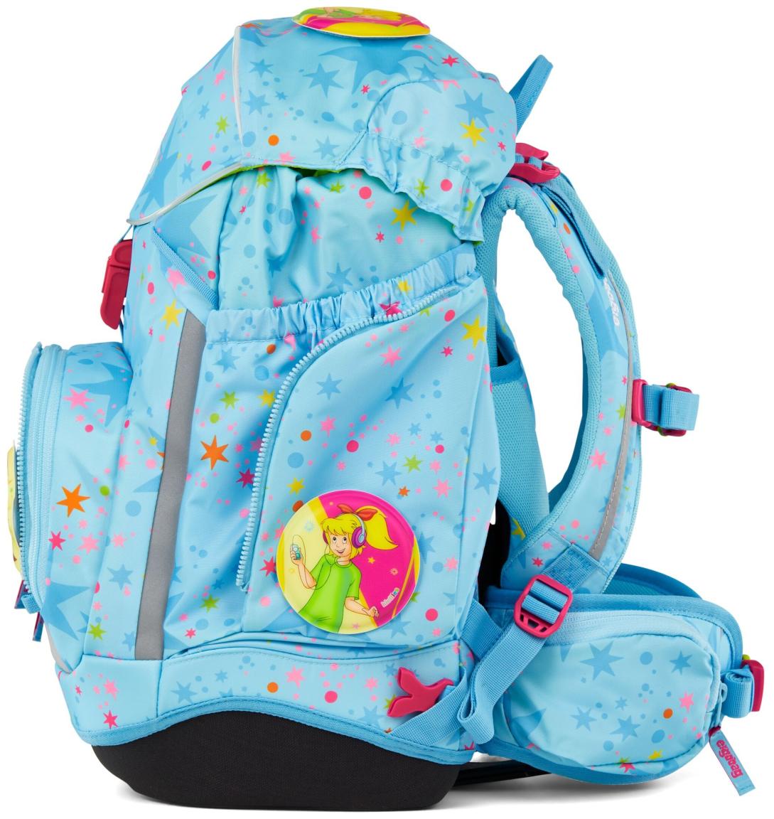 Ergobag Pack Schultaschenset Bärhext Bibi Blocksberg hellblau