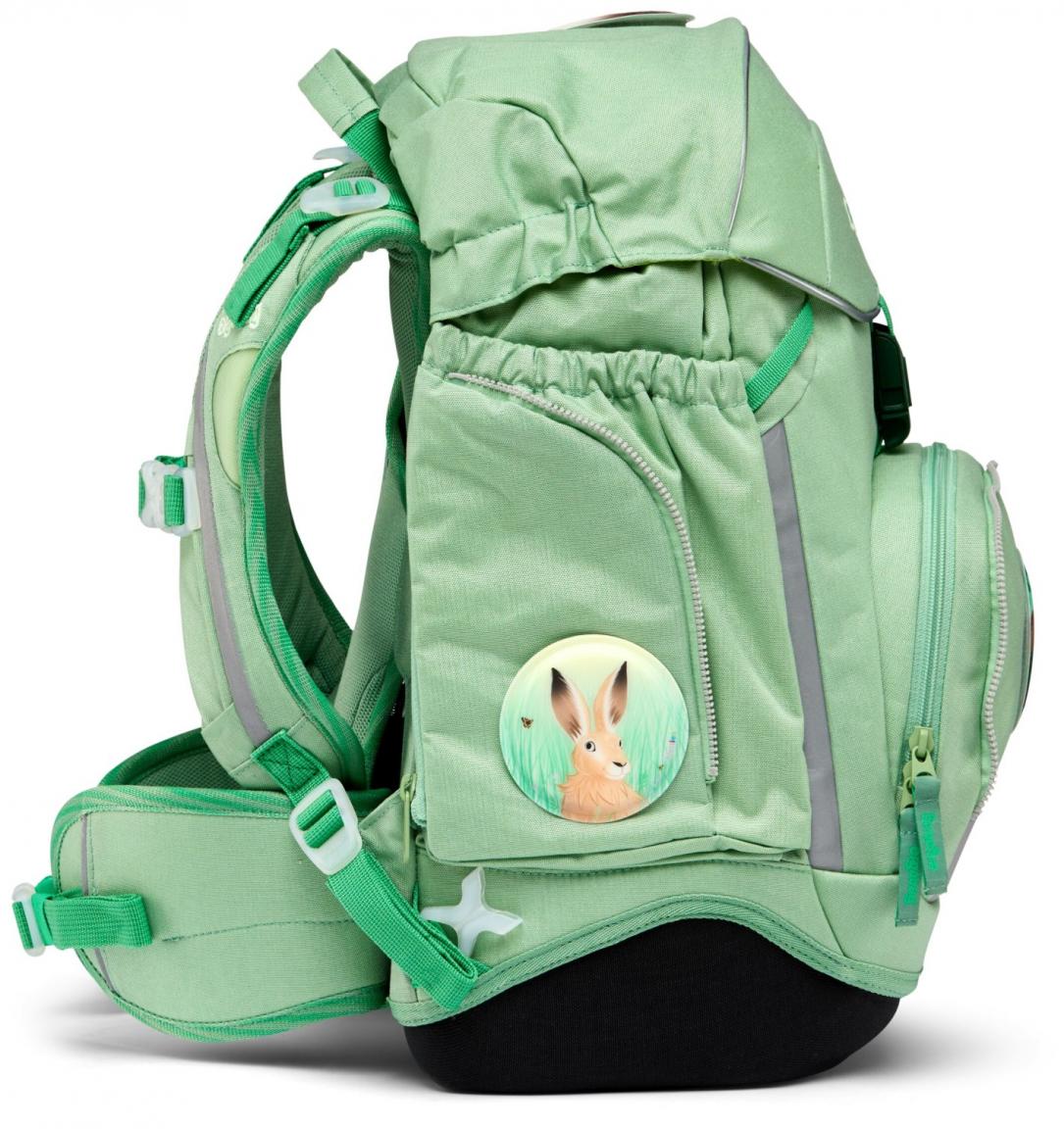 Ergobag Pack WaldBärwohner Schultasche grün Waldtiere Komplettset