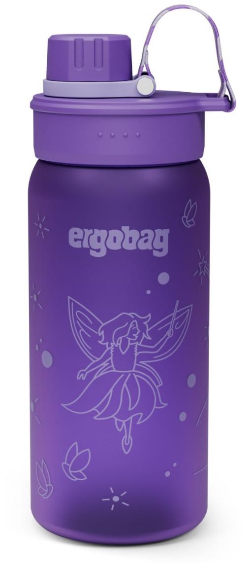 Ergobag Wasserflasche violett Fee  spülmaschinengeeignet
