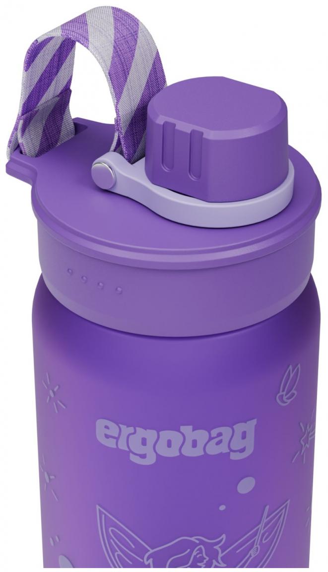 Ergobag Wasserflasche violett Fee  spülmaschinengeeignet